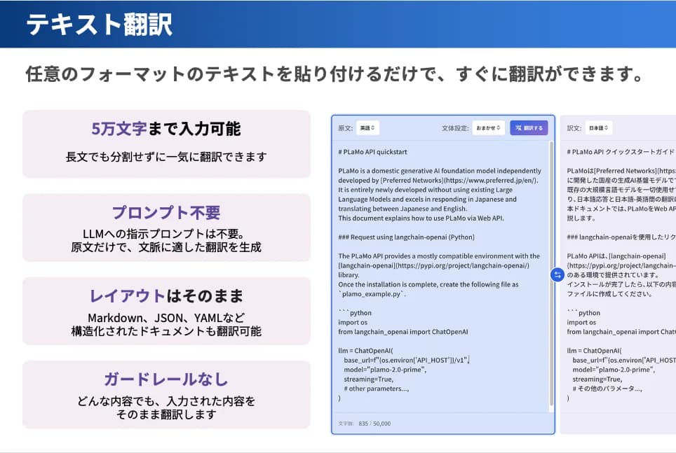 日本語で作成したPowerPoint資料の原文